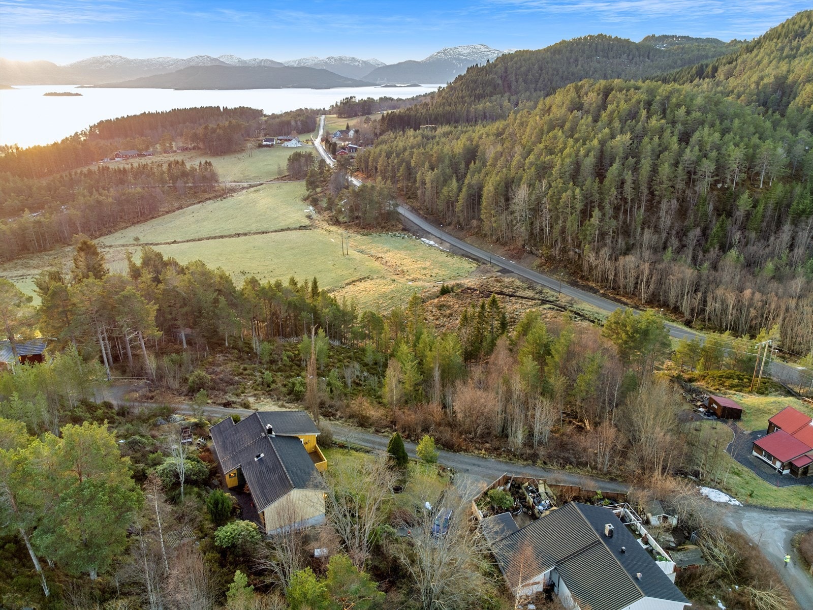 Dronefoto Galleribilde