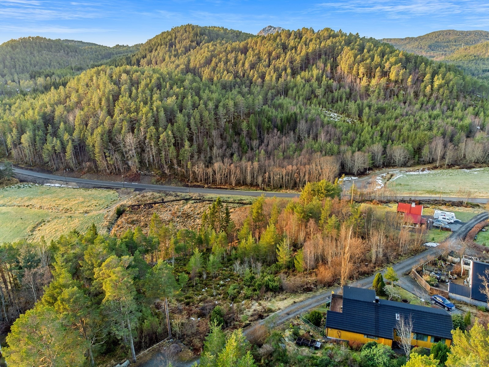 Dronefoto Galleribilde