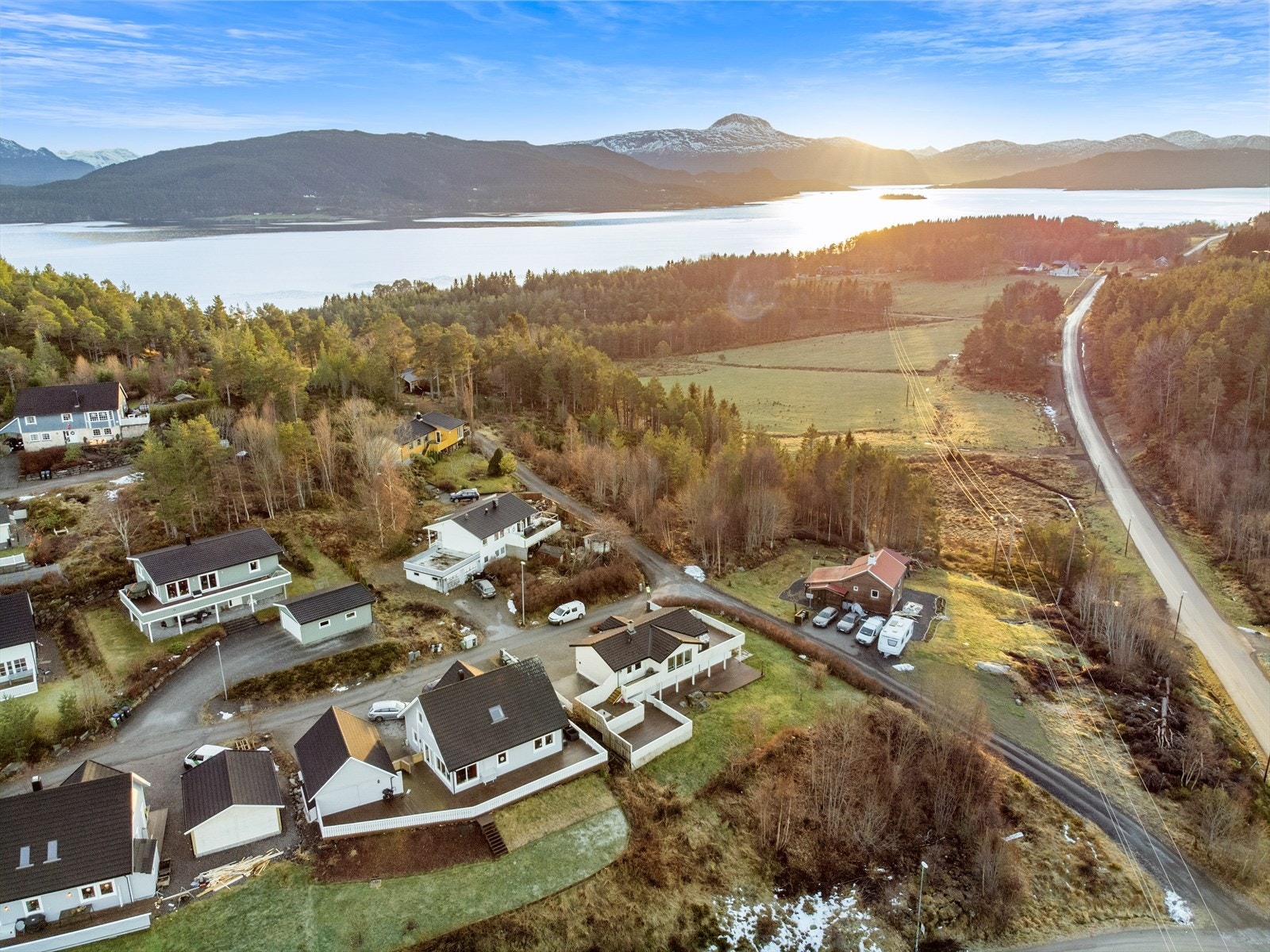 Dronefoto Galleribilde