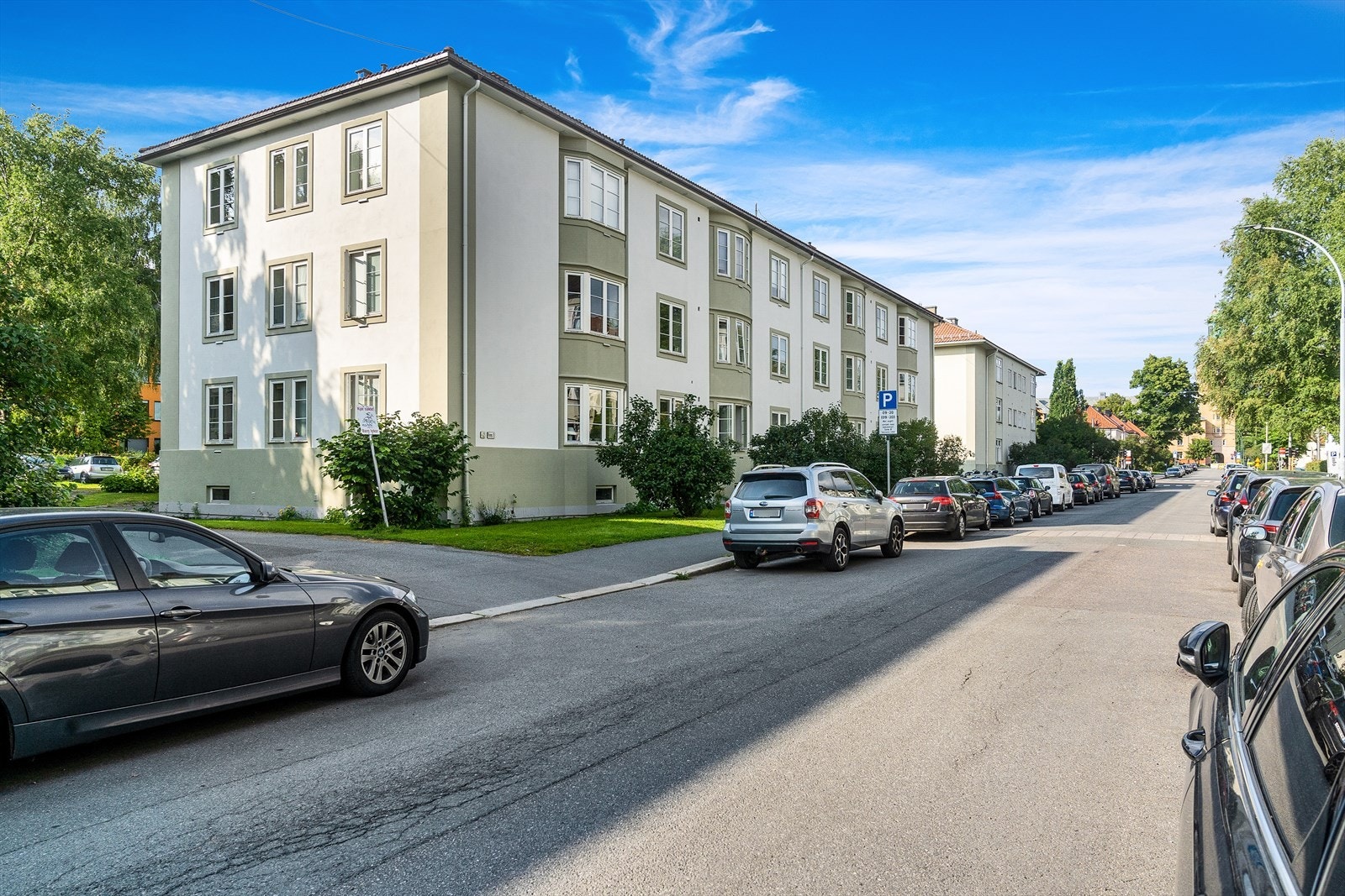 Fasade mot Stensgata. Galleribilde