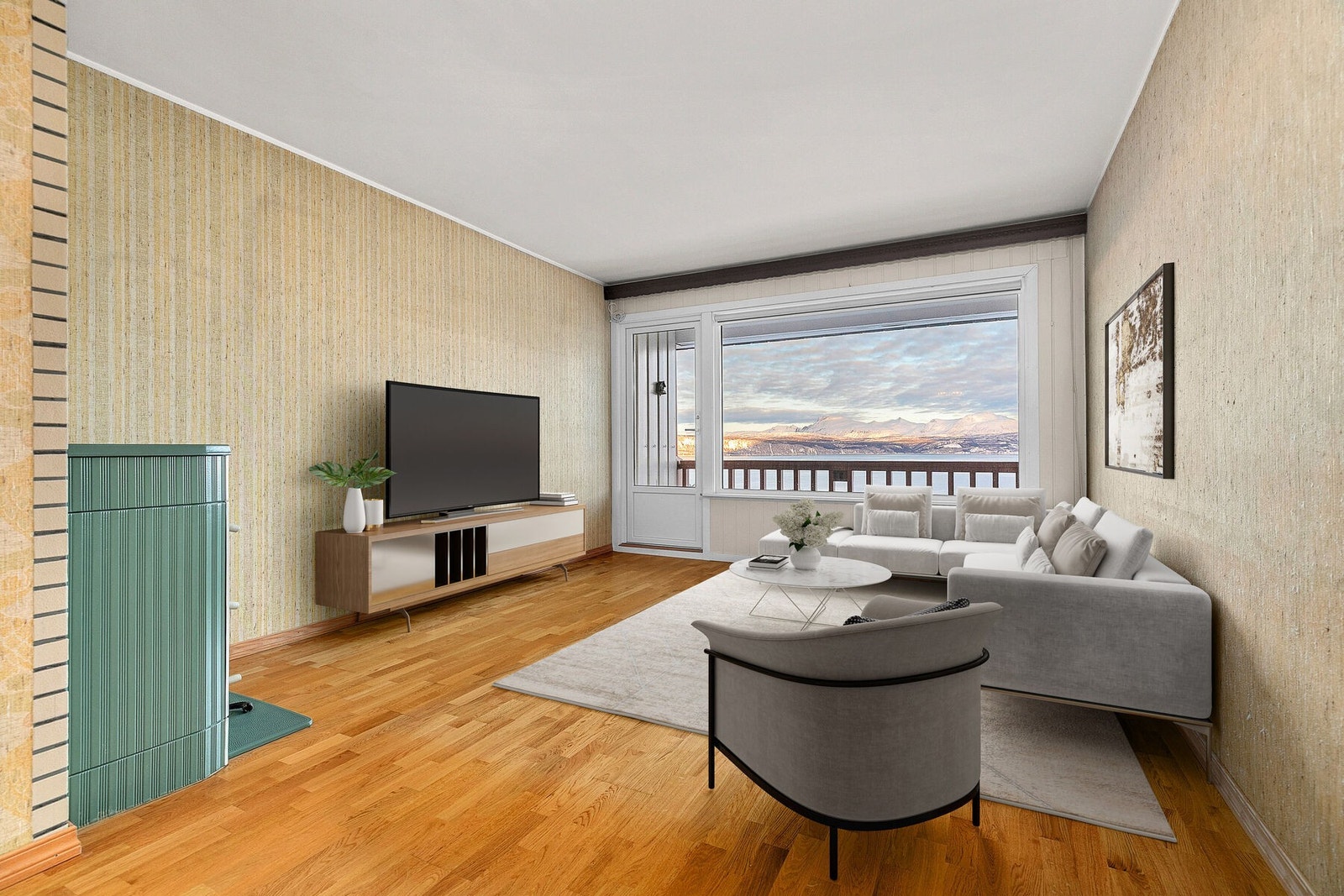 Bildet er digitalt møblert. Galleribilde