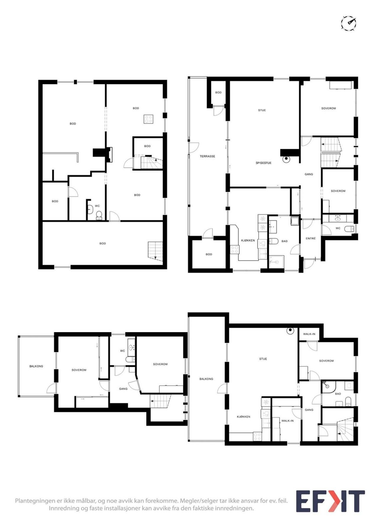 Svært innholdsrik enebolig. Boligen er delt inn i hoveddel og utleiedel. Galleribilde