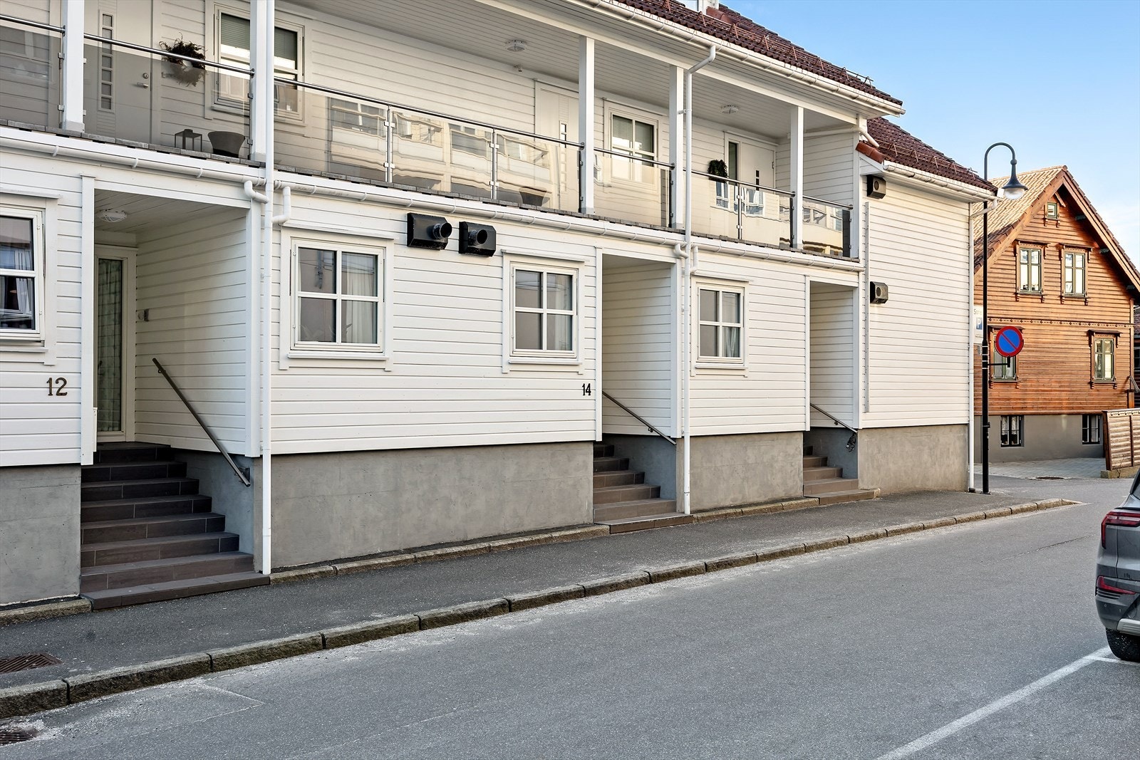 Inngang fra Spinnerigaten Galleribilde