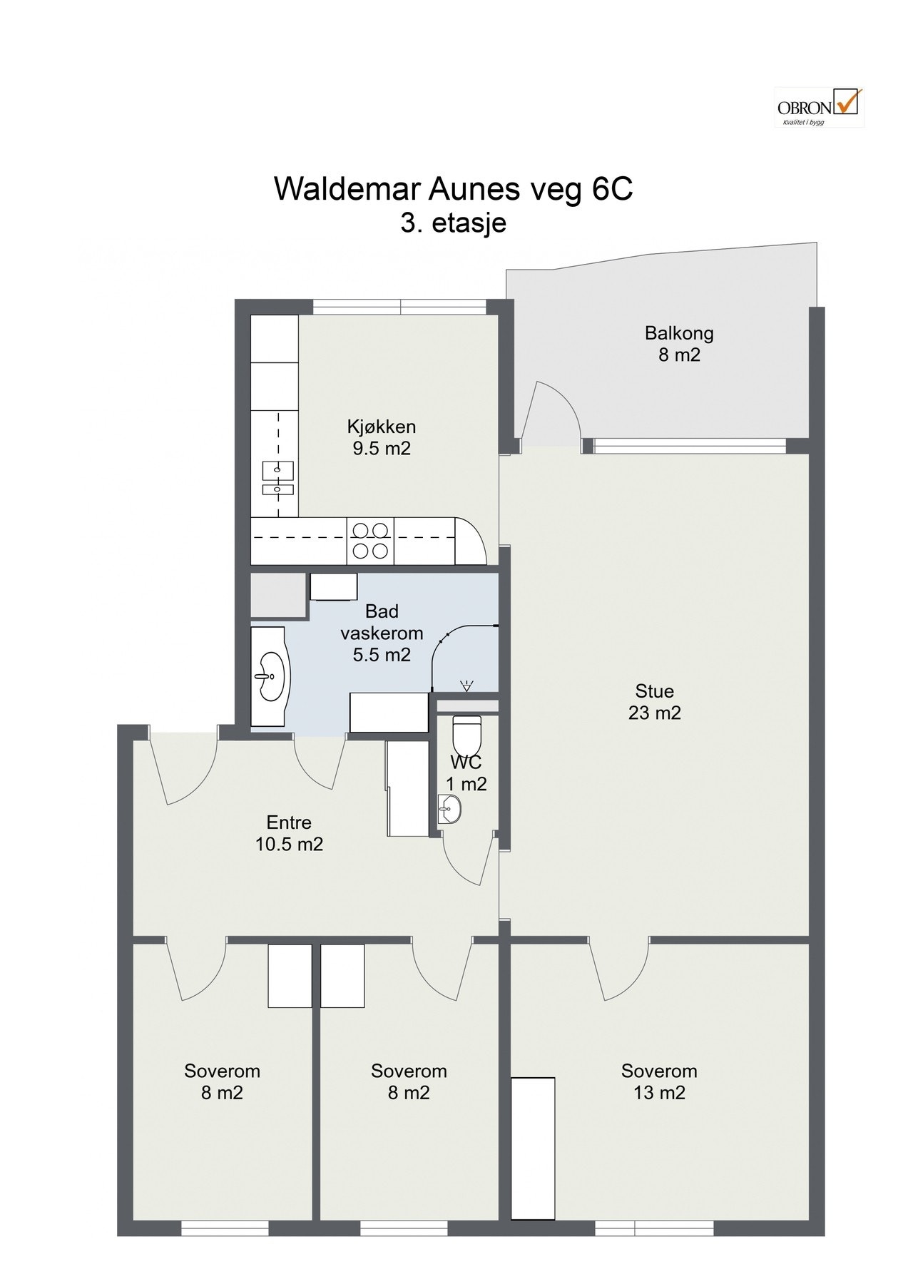 Ta en titt på planskissen og gjør deg kjent med romfordelingen!
Skulle ikke oppsatt visningstidspunkt passe? Ta kontakt på 975 70 128, så finner vi en løsning. Galleribilde