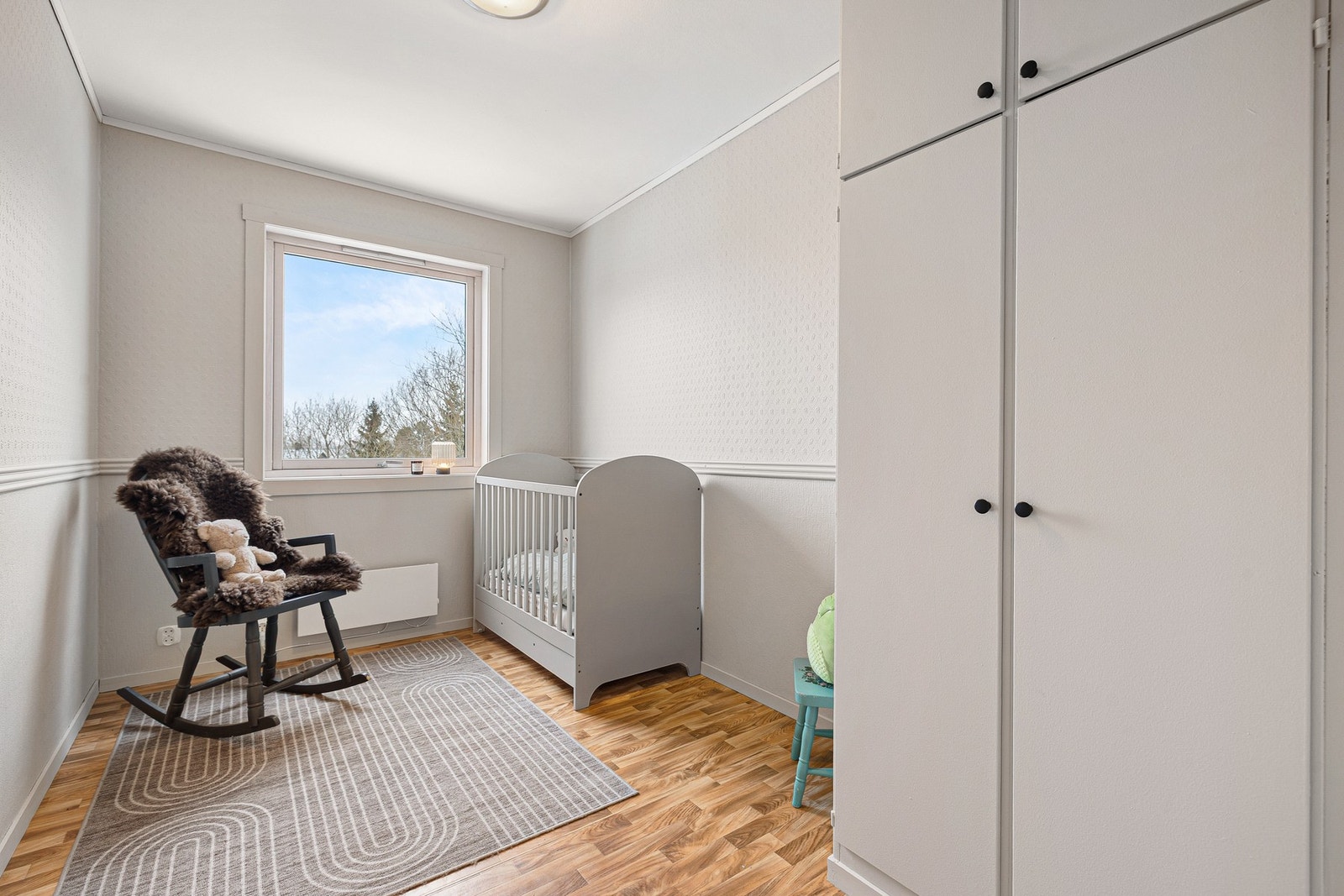 Leilighetens andre soverom på 8 kvm. Galleribilde