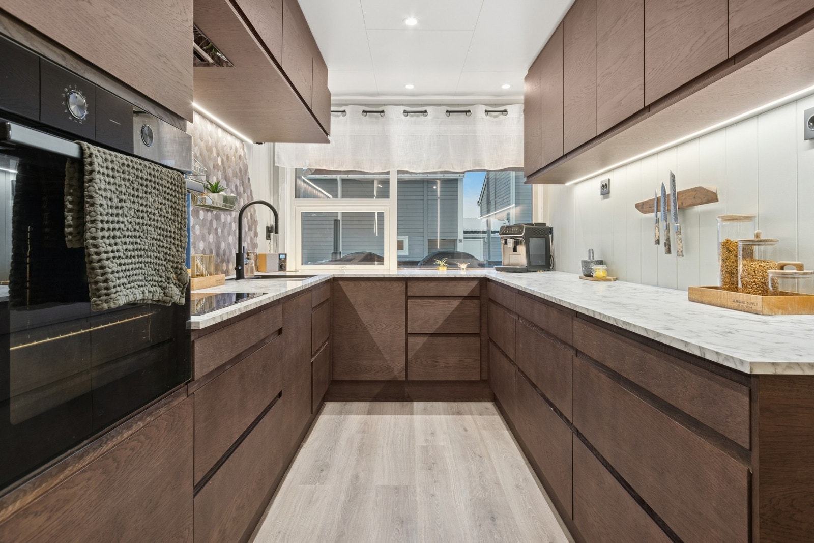 Kjøkken fra Designa i Bodø - oppgradert i 2023. Galleribilde