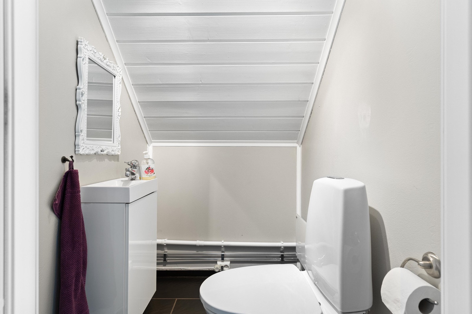 Toalettrom. Galleribilde