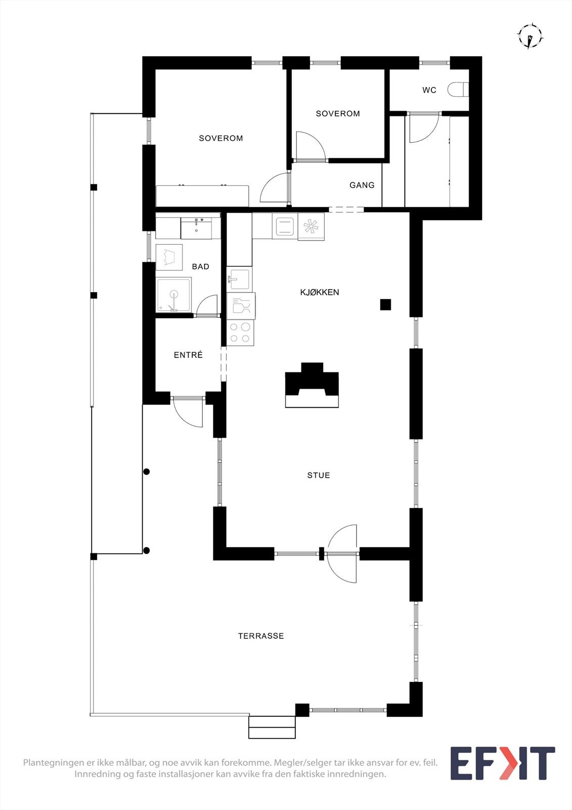 Plantegning. Galleribilde