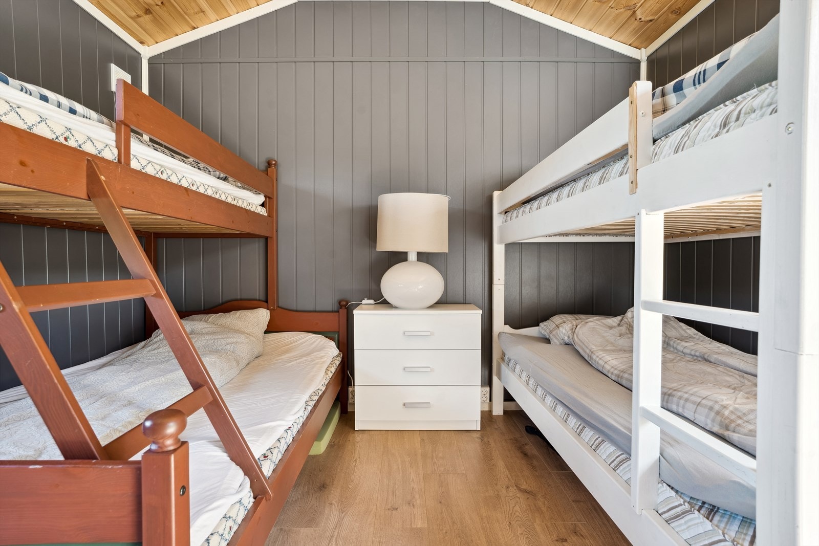 Annekset gir hytta et ekstra soverom med flere soveplasser. Galleribilde