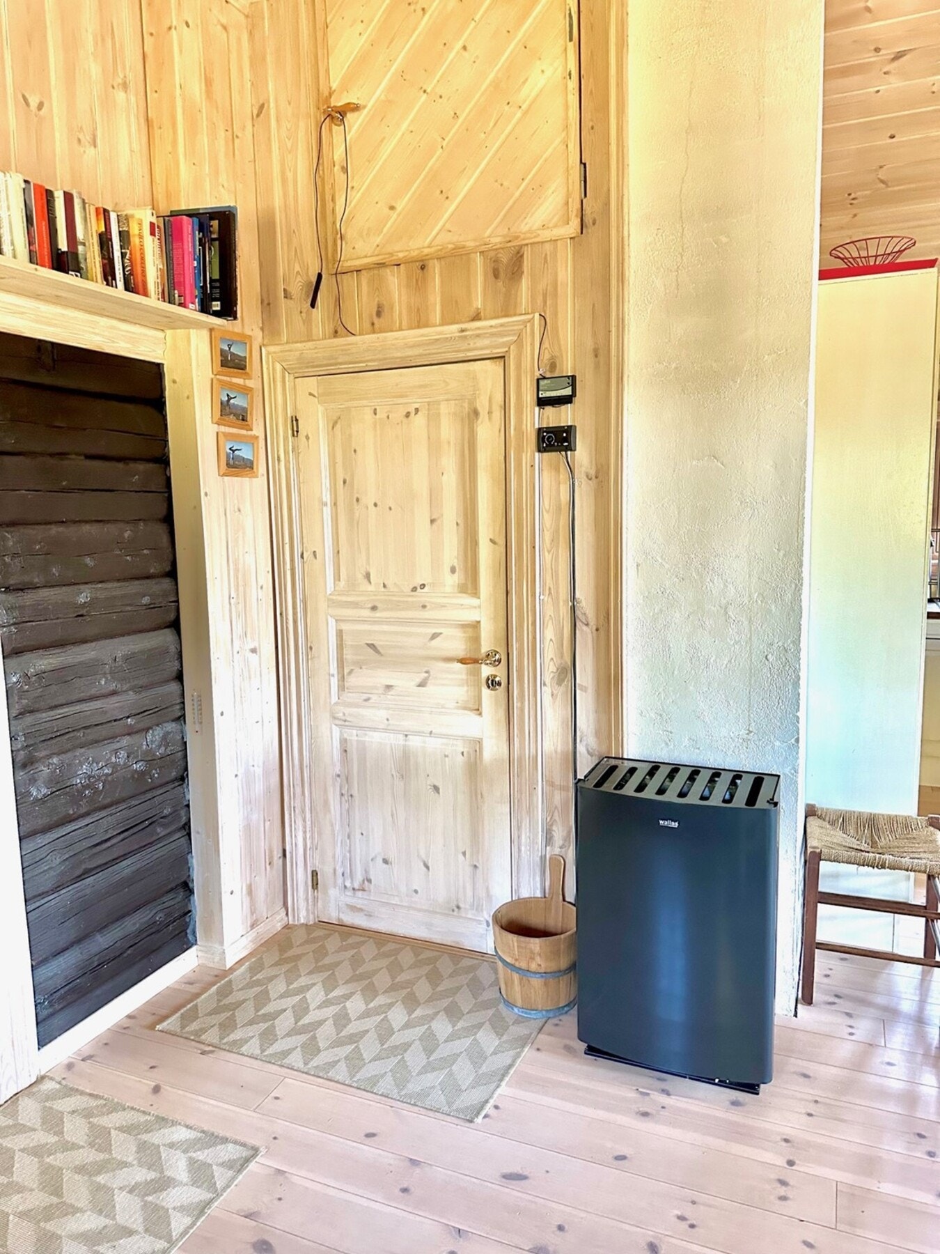 Wallas oppvarmingsenhet med "ring hytta varm". Galleribilde