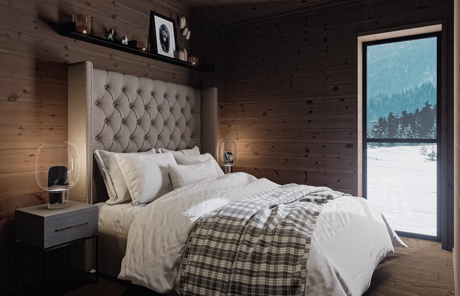 Et elegant sted å starte og avslutte dagen i luksuriøse omgivelser (Illustrasjon, avvik kan forekomme) Galleribilde