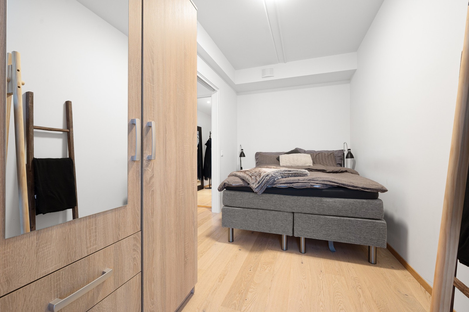 Leiligheten har to soverom Galleribilde