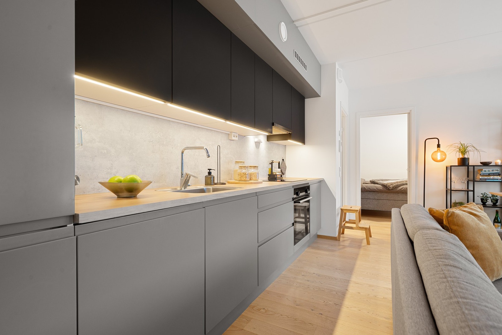 Integrerte hvitevarer fra Simens Galleribilde