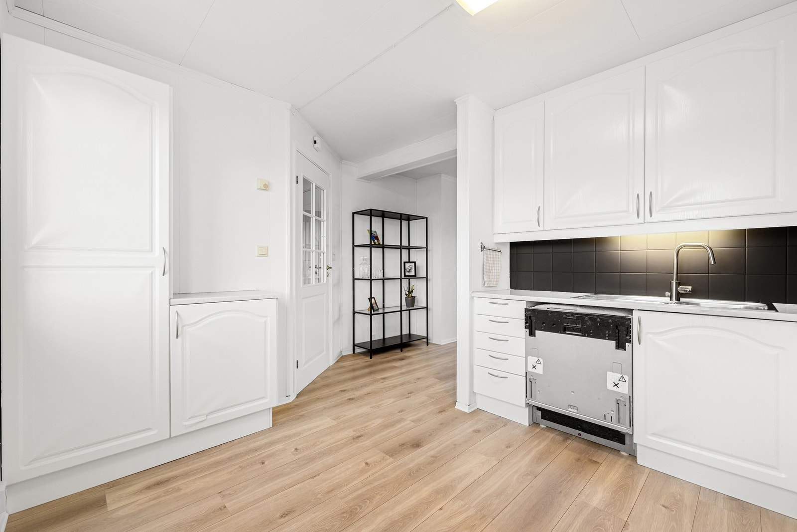 Varmekablene i oppholdsrommene sørger for en lun oppvarming. Galleribilde