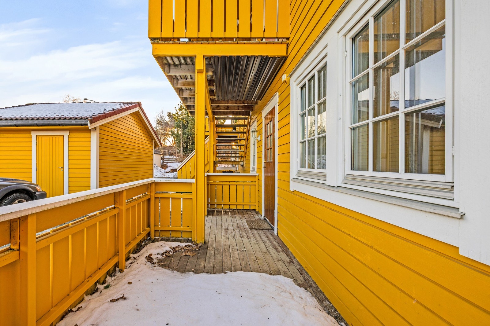 Herlig frokostterrasse på ca. 9 kvm. Galleribilde