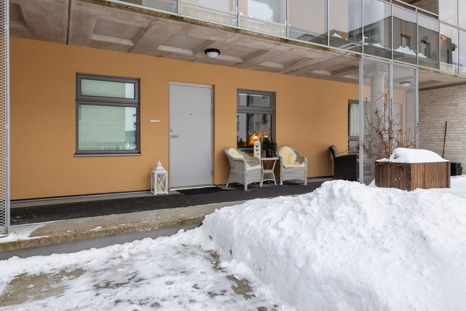 Inngangsparti Galleribilde