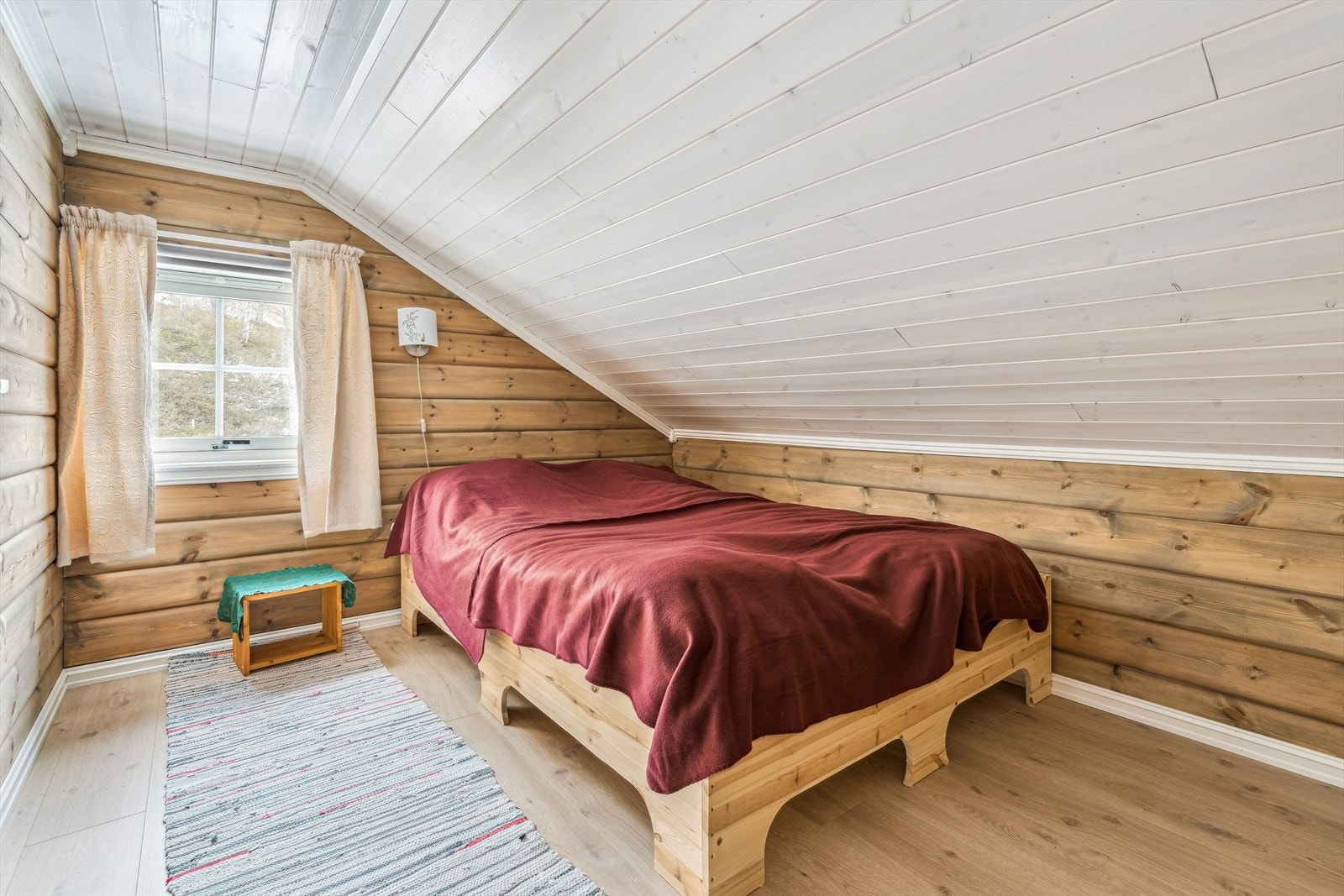 Soverom på loft Galleribilde