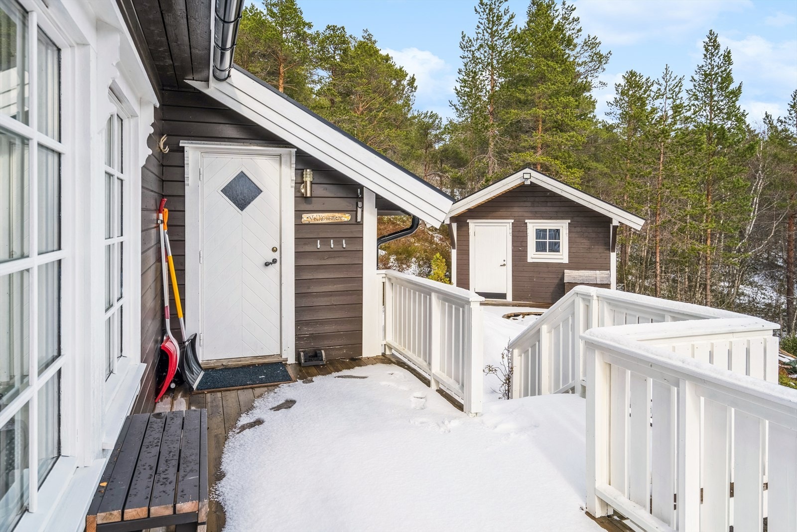 Inngangsparti Galleribilde