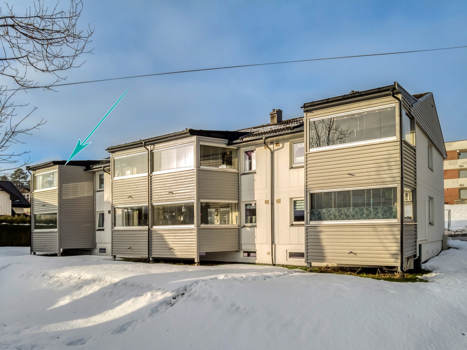 Endeleilighet innerst i stikkvegen Galleribilde