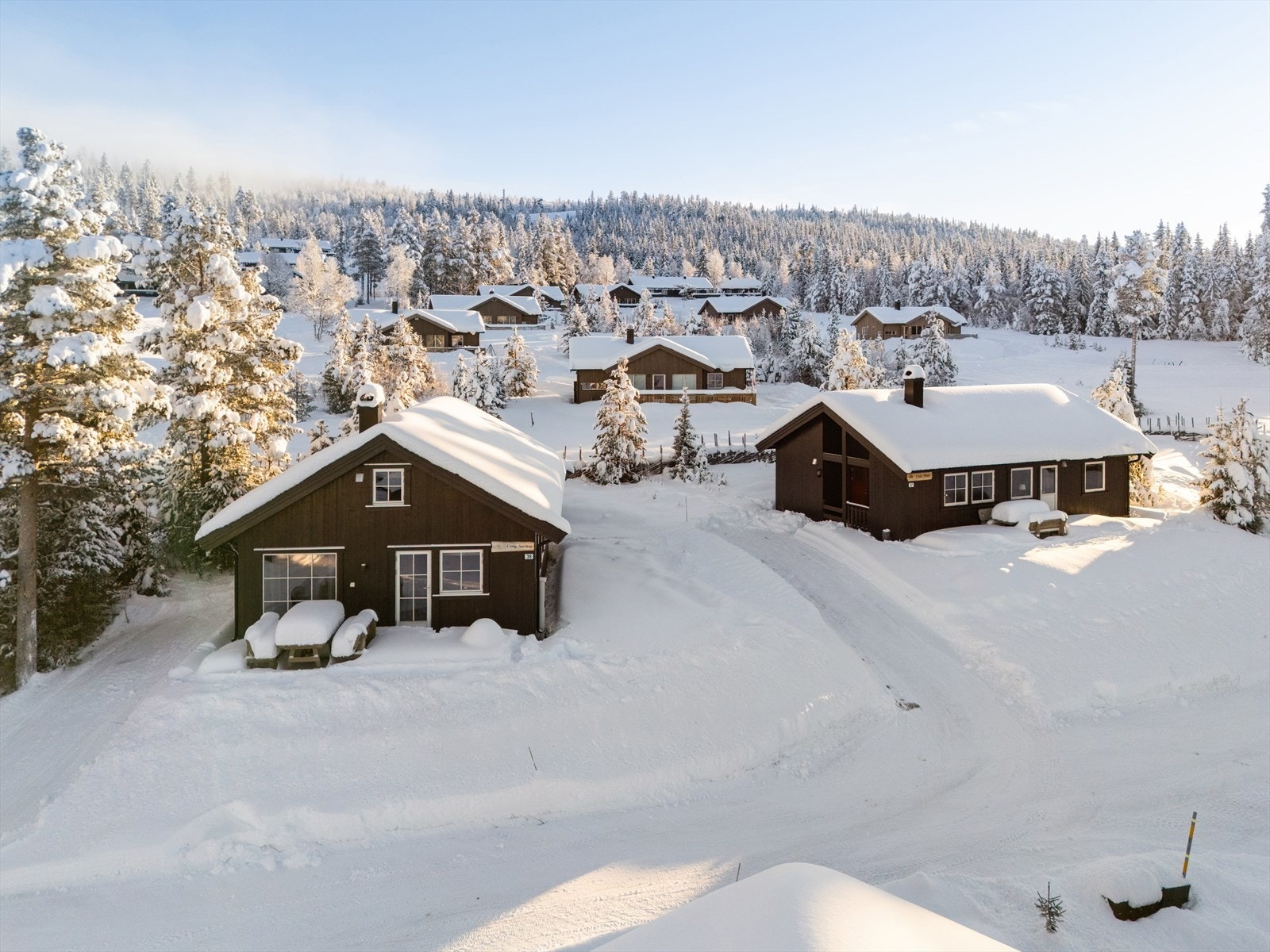 Her bor man med alpinbakken som nærmeste nabo og enkel tilgang til noen av Norges beste langrennsløyper. Galleribilde