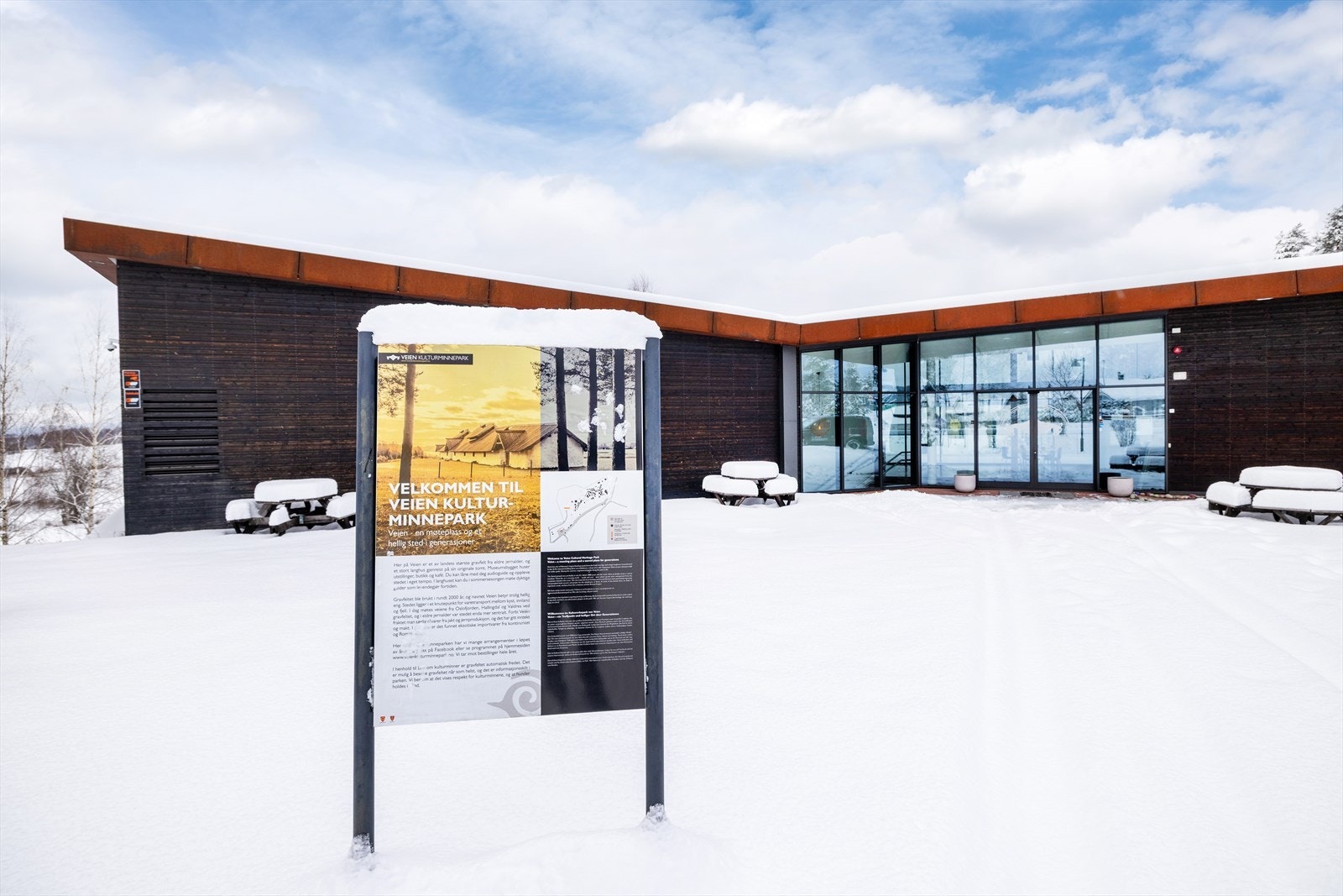 Veien kulturpark ligger rett i nabolaget. Galleribilde