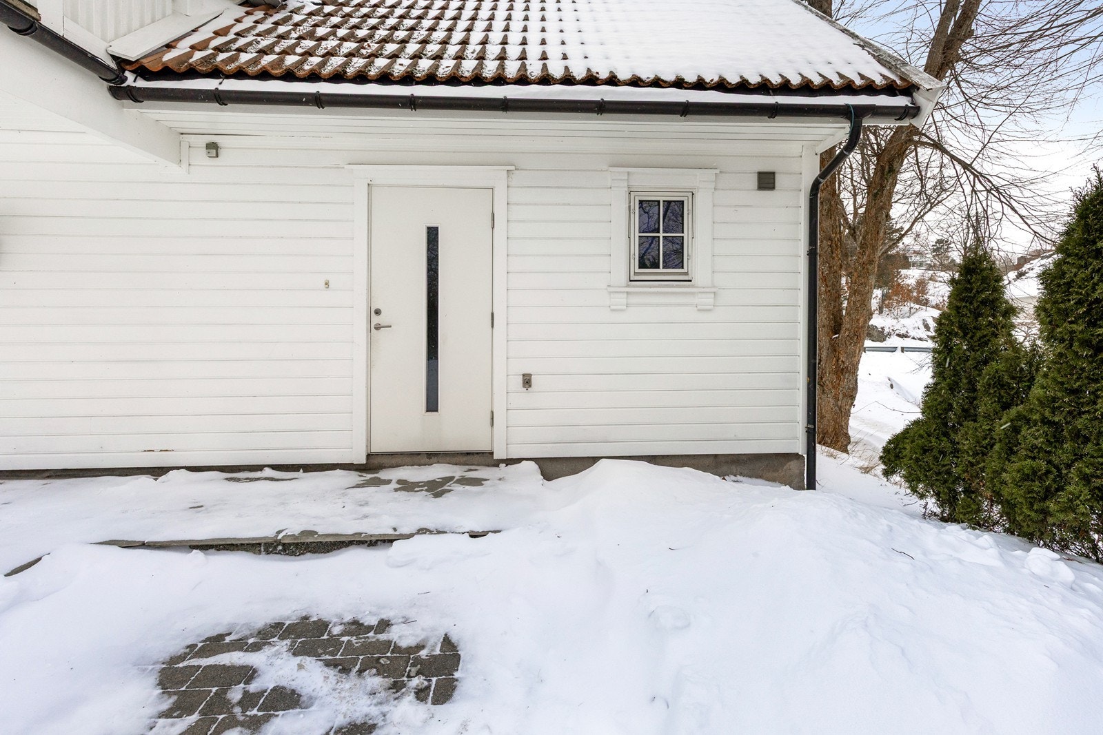 Inngang til utleiedelen Galleribilde