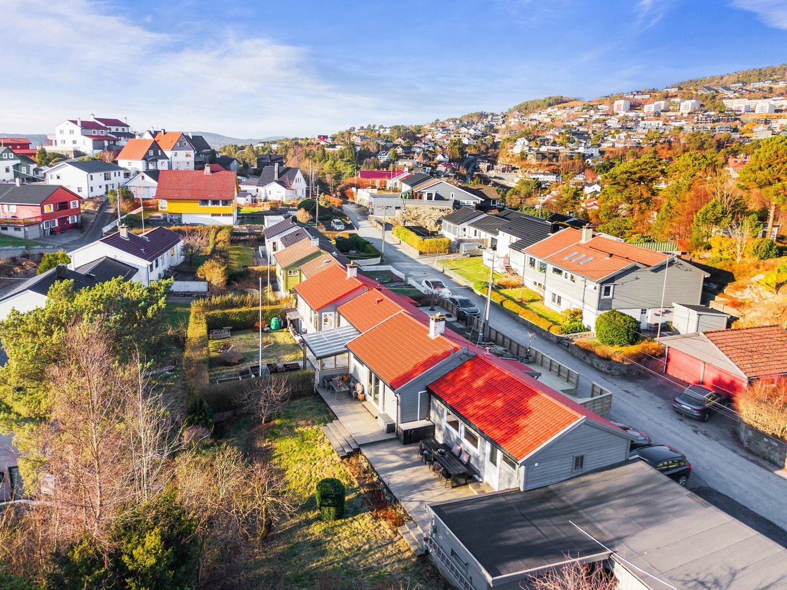 Oversikt over eiendommen. Galleribilde