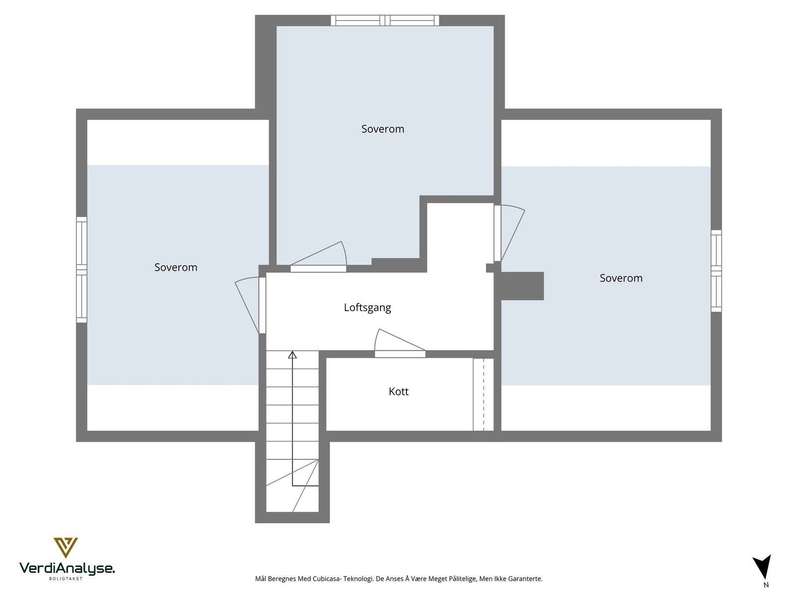 Planskisse loft Galleribilde