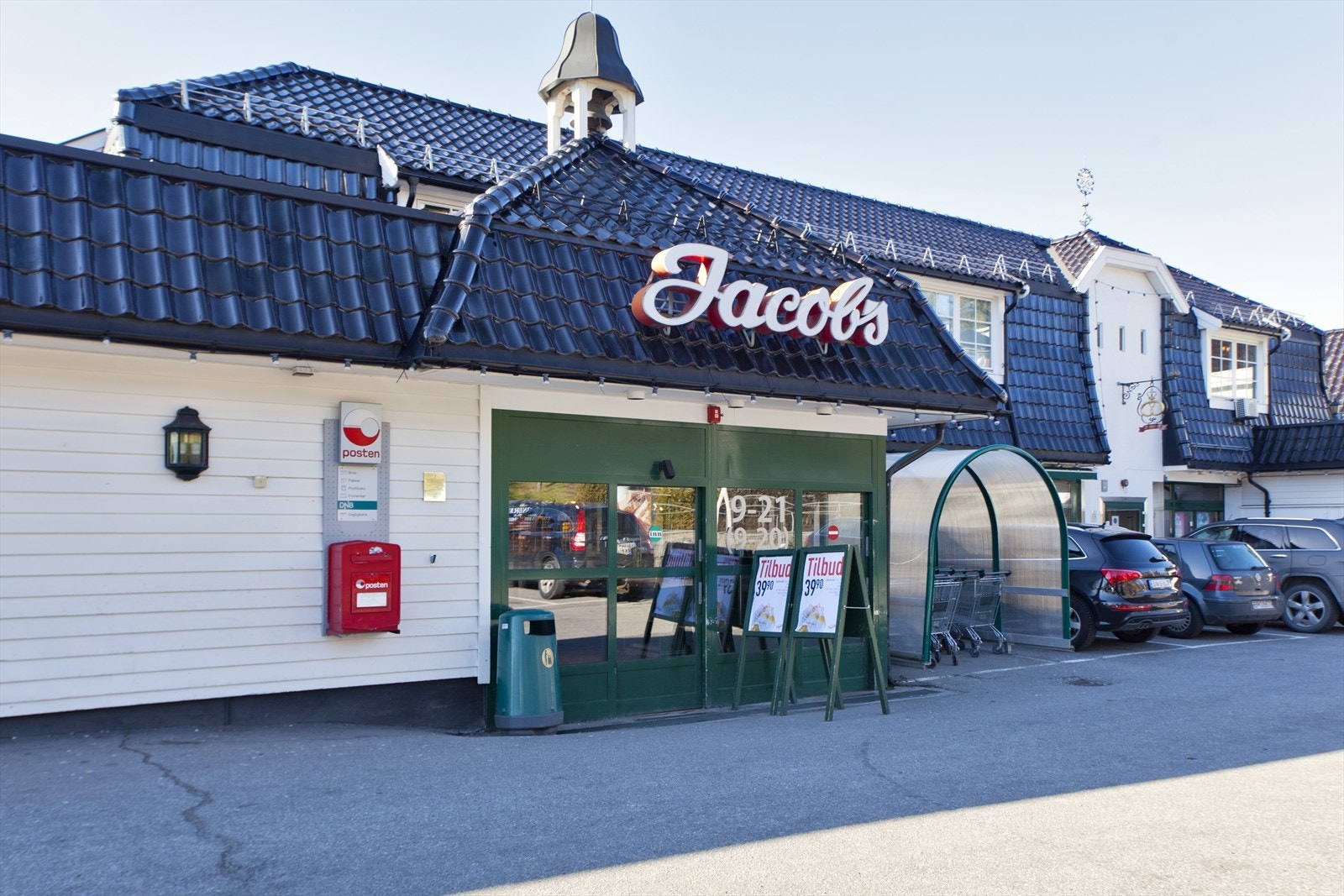 Ca 20 min gange til populære, Jacobs på Holtet. Galleribilde