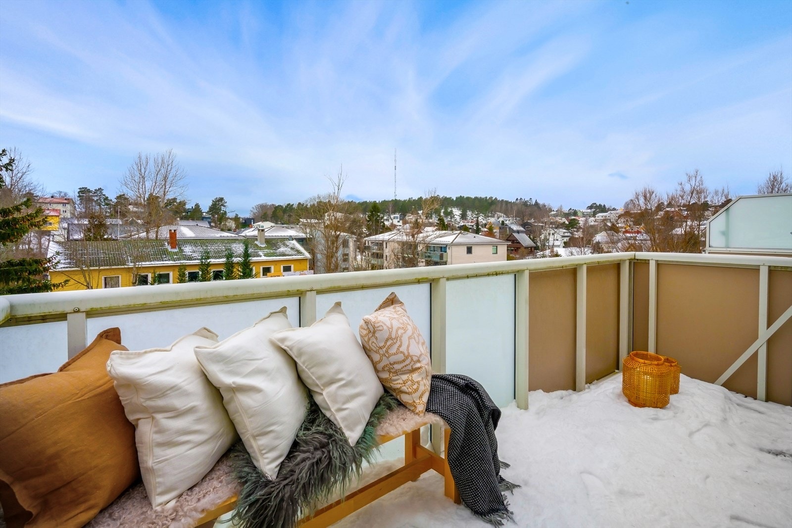 Fritt og fint utsyn over nærområdet. Galleribilde