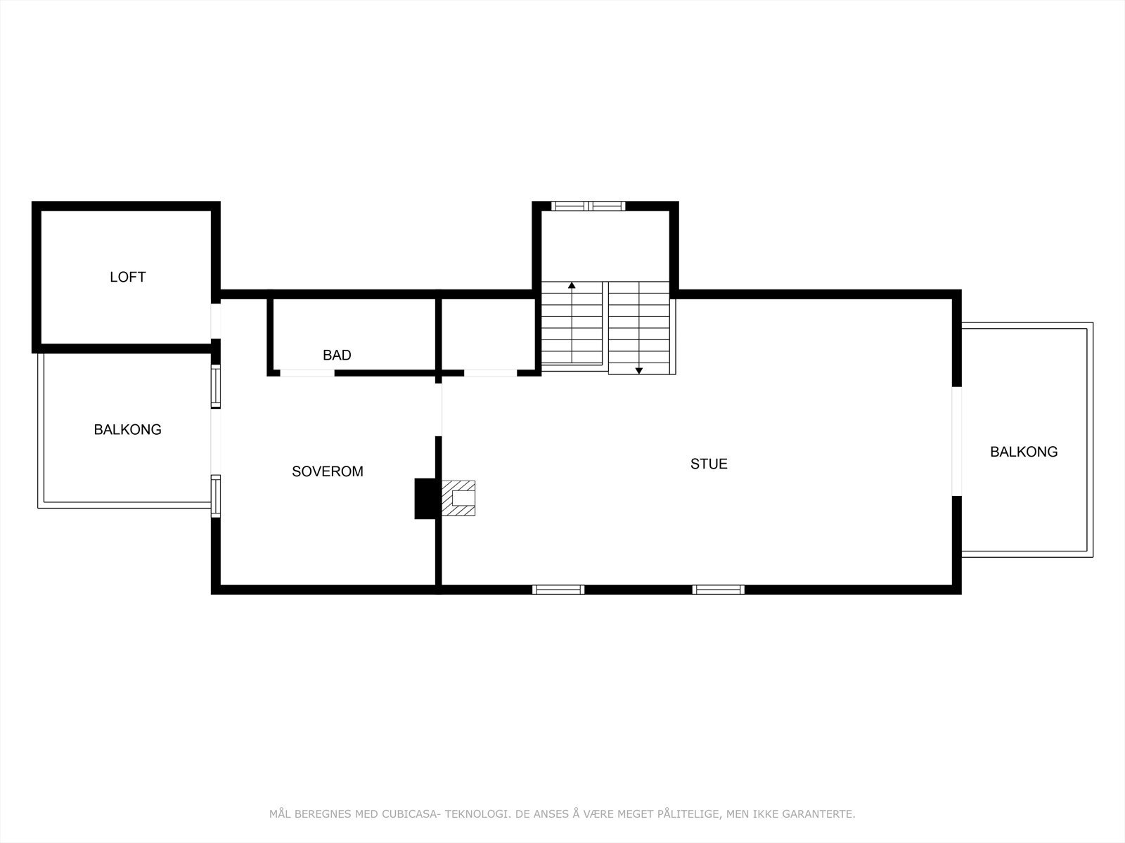 Plantegninger 2. etasje Galleribilde