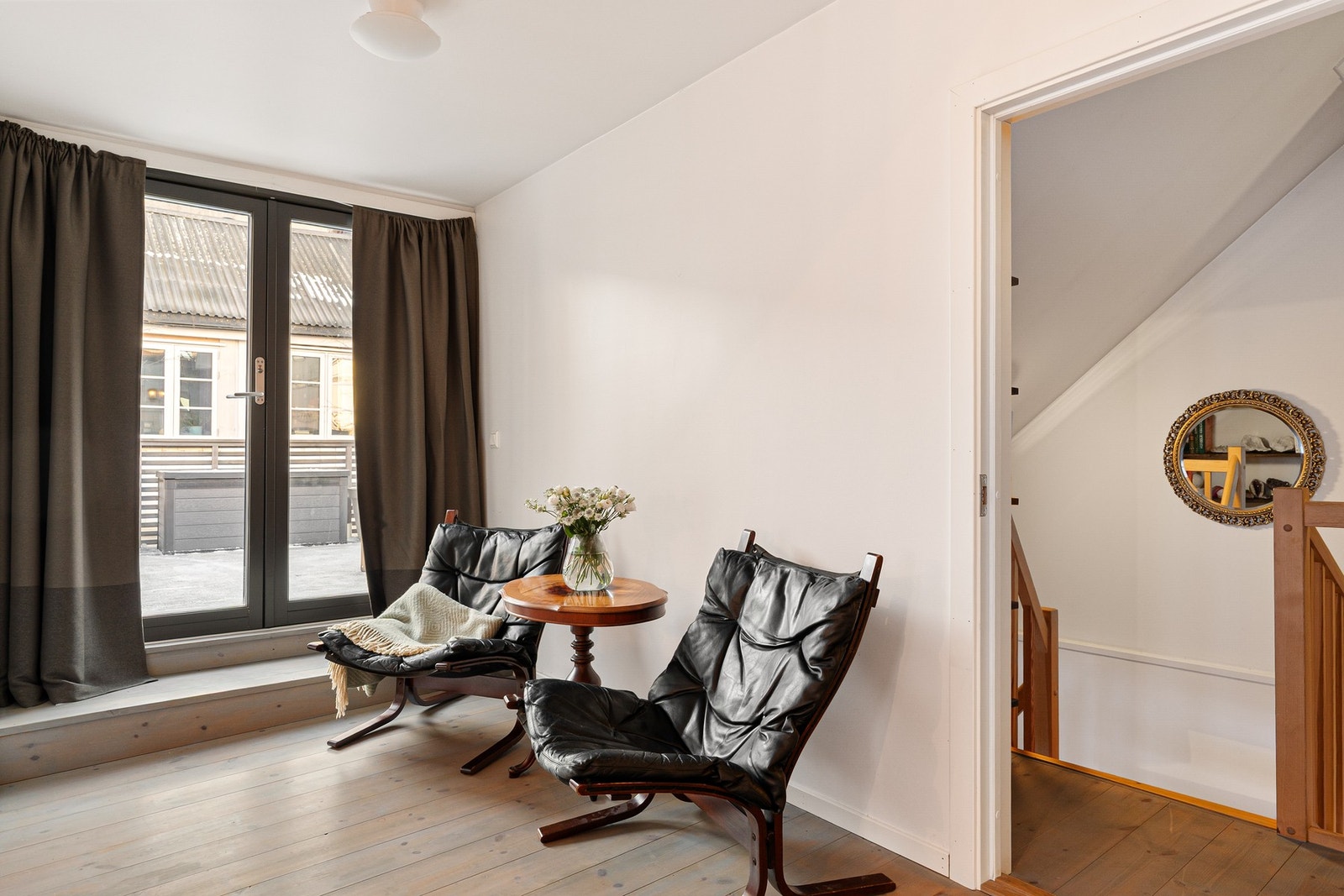 Utgang til takterrassen fra Loftstue/Soverom 2 Galleribilde