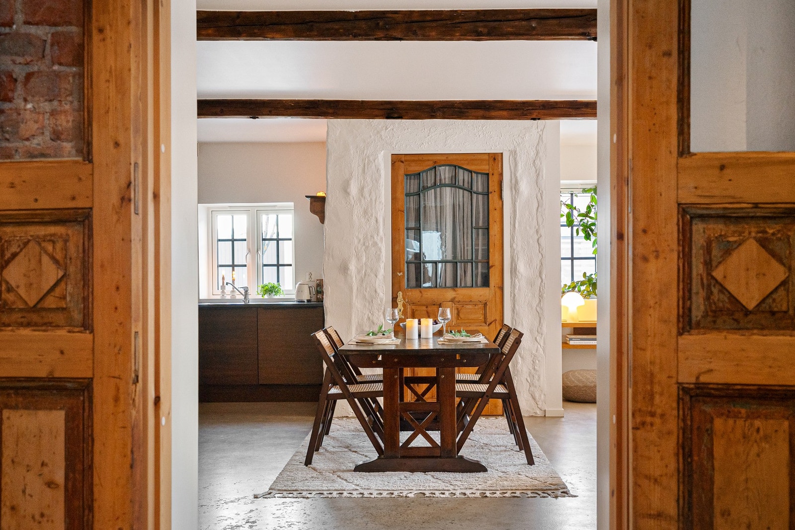 Dekorative originale dører. Galleribilde