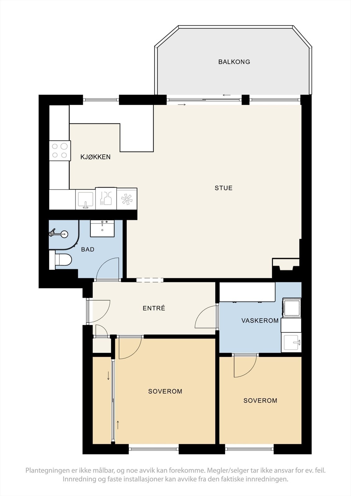 Plantegning 2. Etg - Røysan 4. Galleribilde