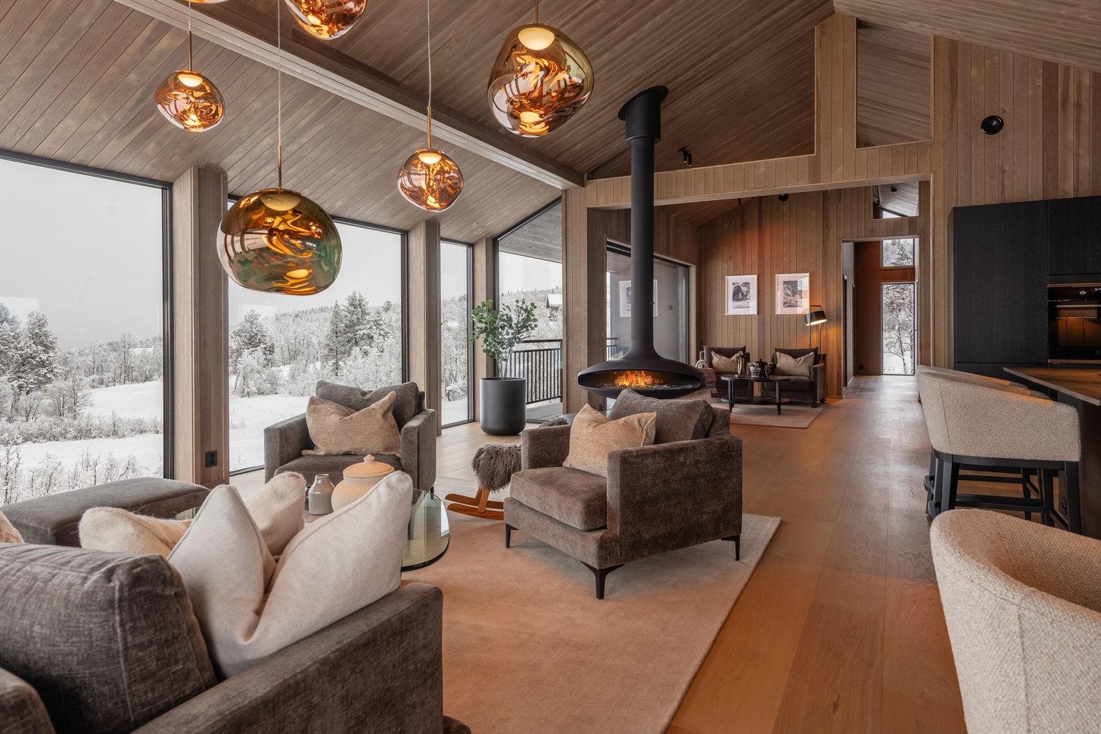 Her er det god plass til familie og venner Galleribilde