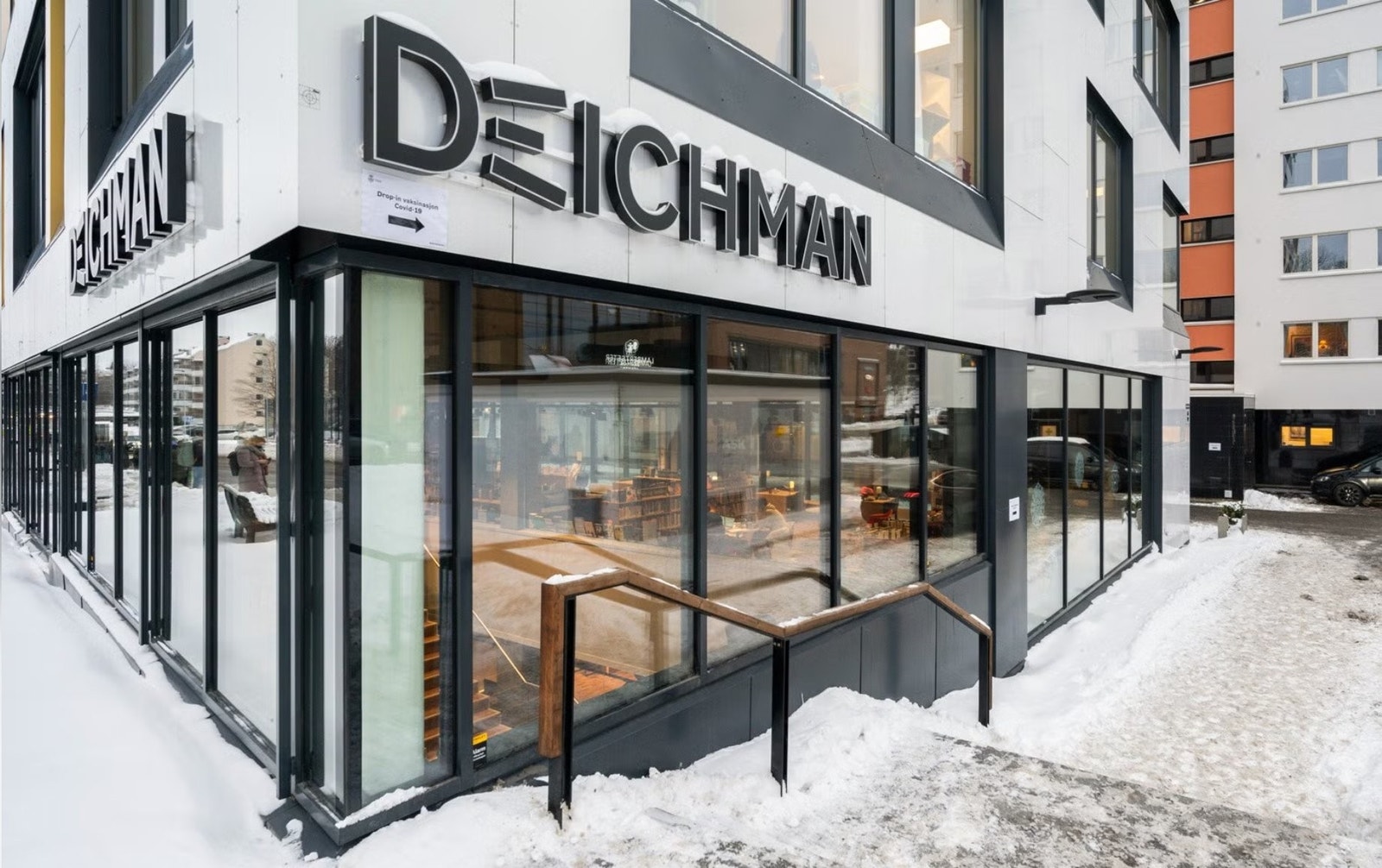 Bibliotek, kino, svømmehall mm like ved boligen! Galleribilde