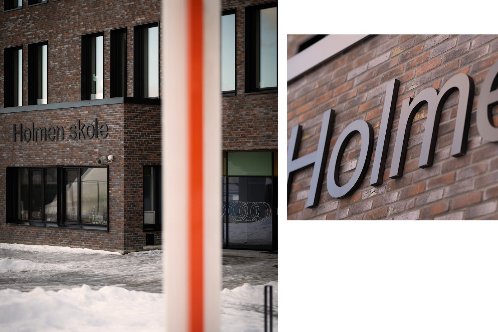 Holmen skole ligger ca. 7 minutters gange fra boligen. Galleribilde