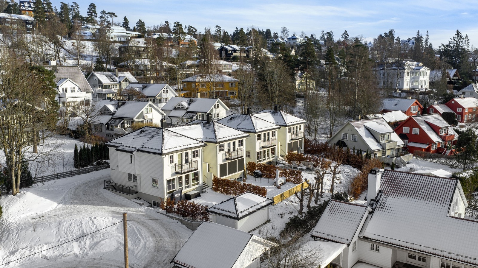 Boligen ligger innerst i blindvei. Galleribilde