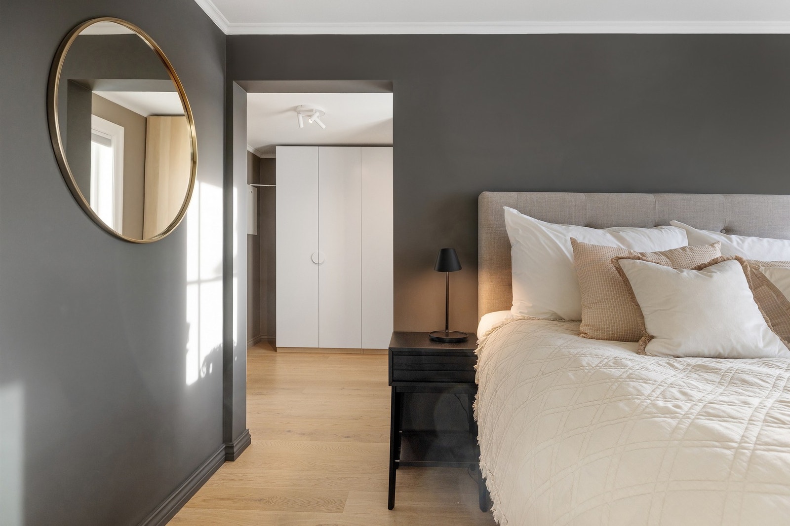 Hovedsoverommet ligger i egen master-løsning. Galleribilde