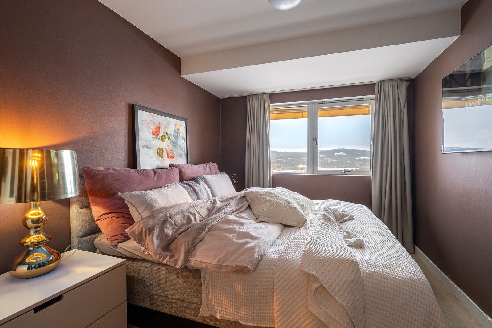 Våkne til utsikt du aldri blir lei av, rett fra sengekanten. Galleribilde