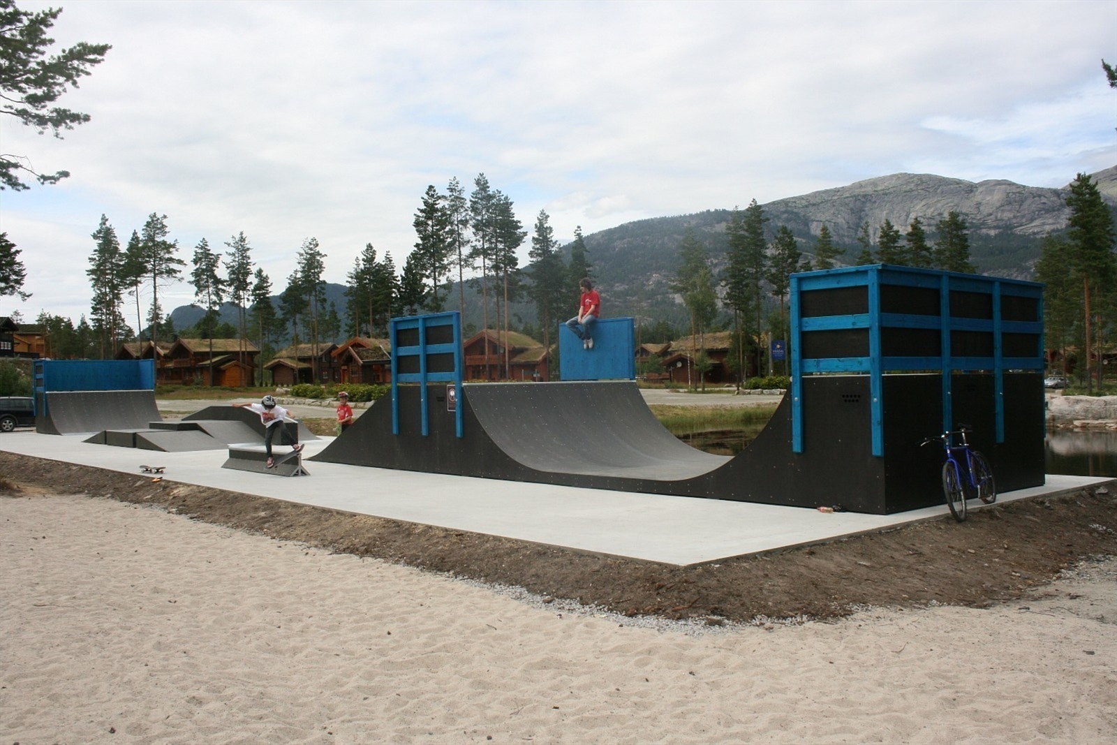 Skaterampe Galleribilde