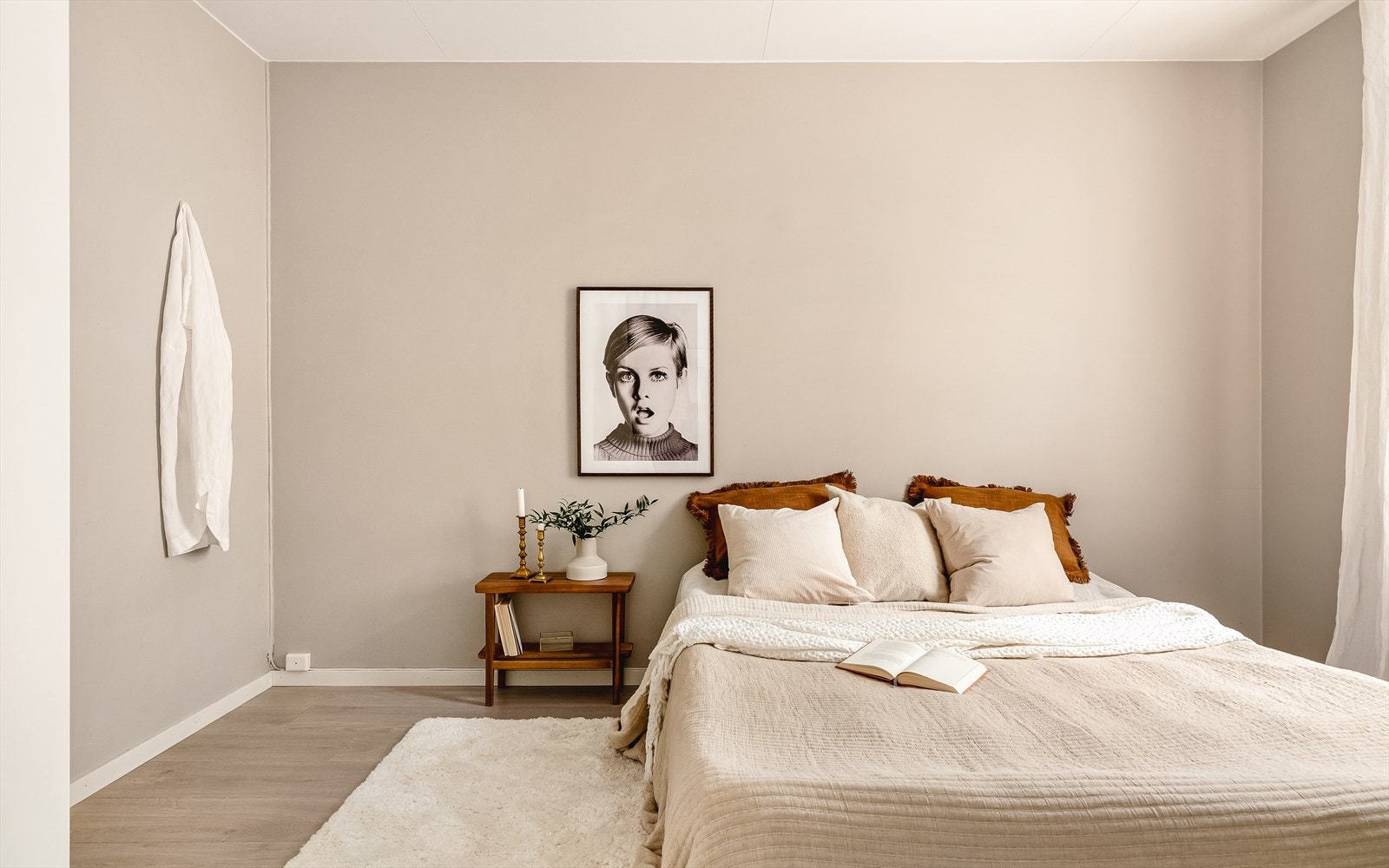 Soverommet måler 10,9 kvadratmeter. Galleribilde