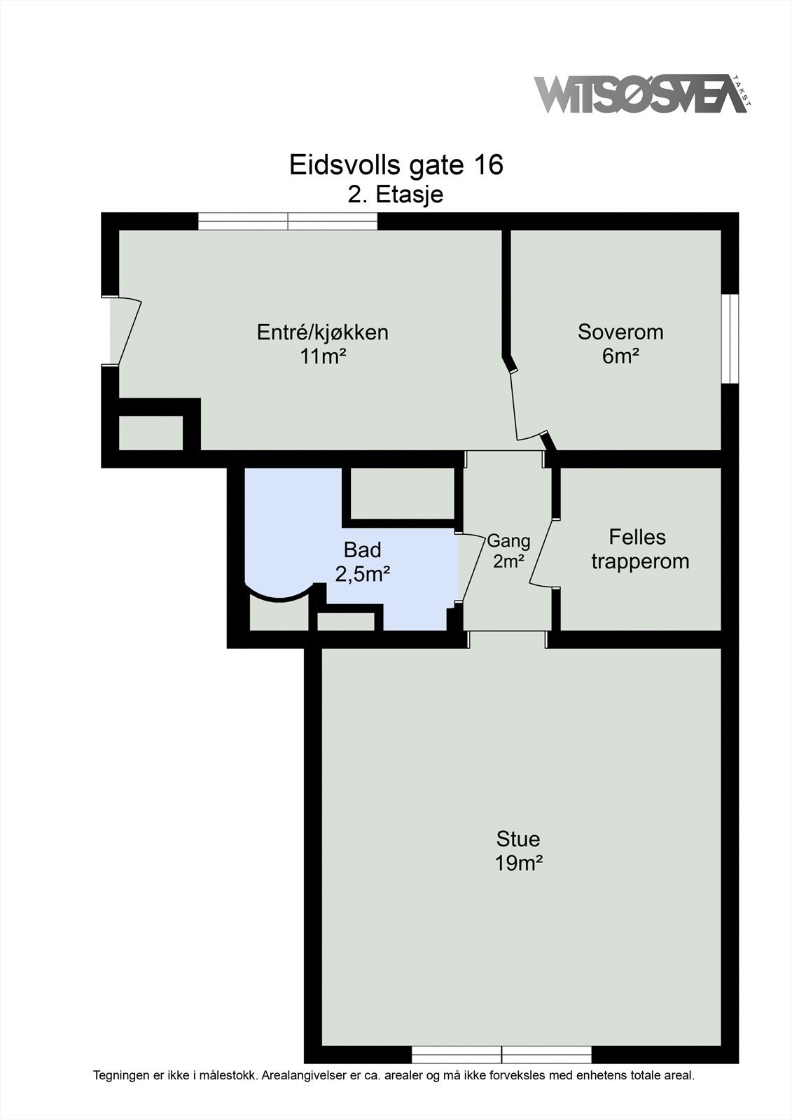 Planskisse. Velkommen på visning! Galleribilde