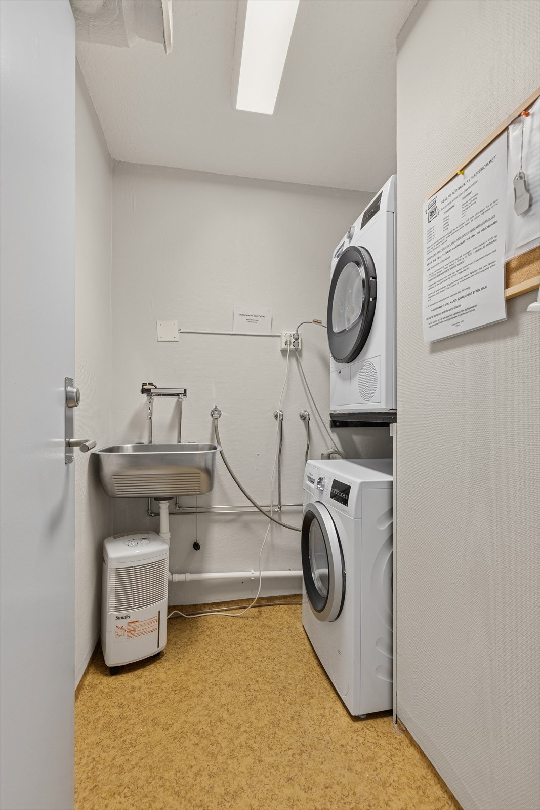 Felles vaskeri i hver etg. Galleribilde