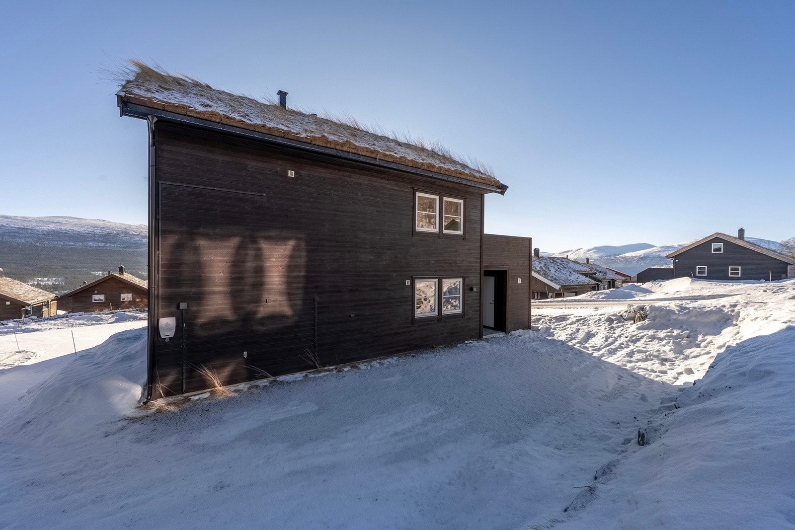 Solrik tomt på 294 kvadratmeter. Galleribilde