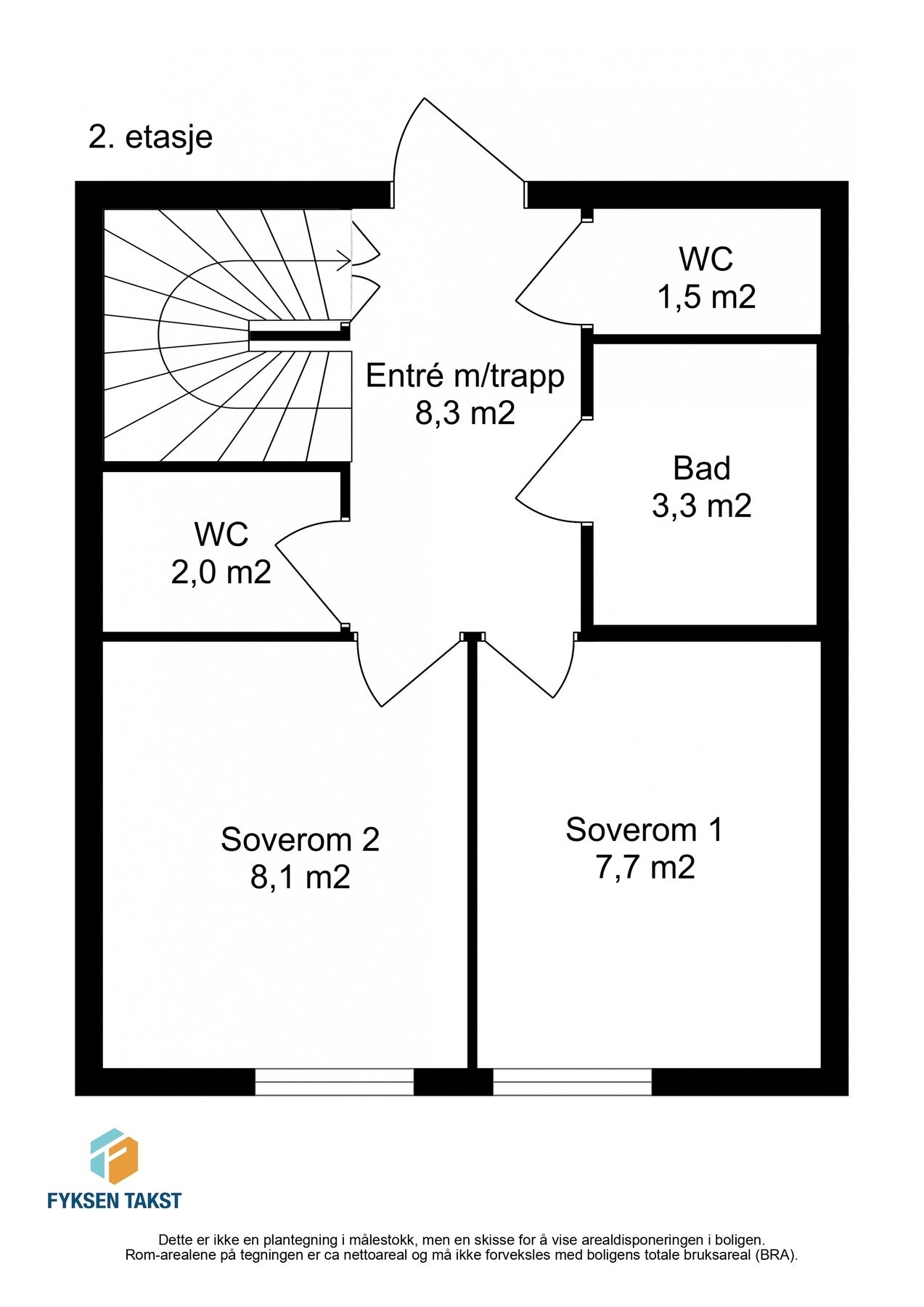 Planskisse. Galleribilde