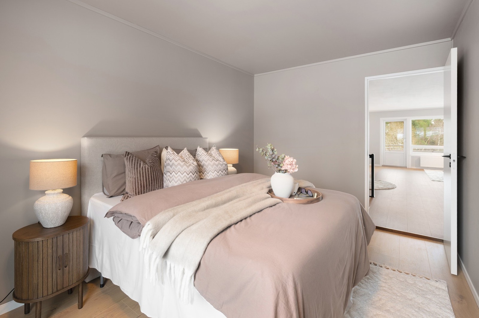 Leiligheten har 3 romslige soverom. Galleribilde