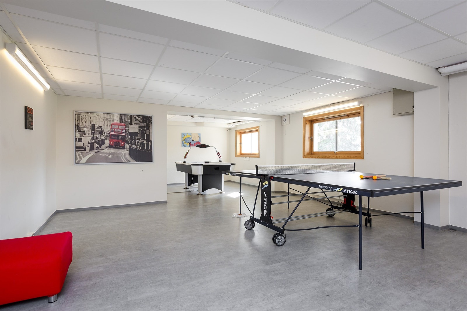 Borettslaget har også hobbyrom... Galleribilde