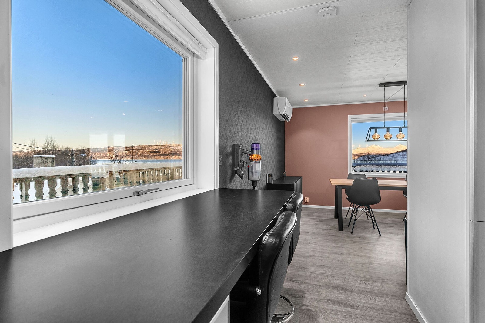 Fin utsikt fra kjøkkenet Galleribilde