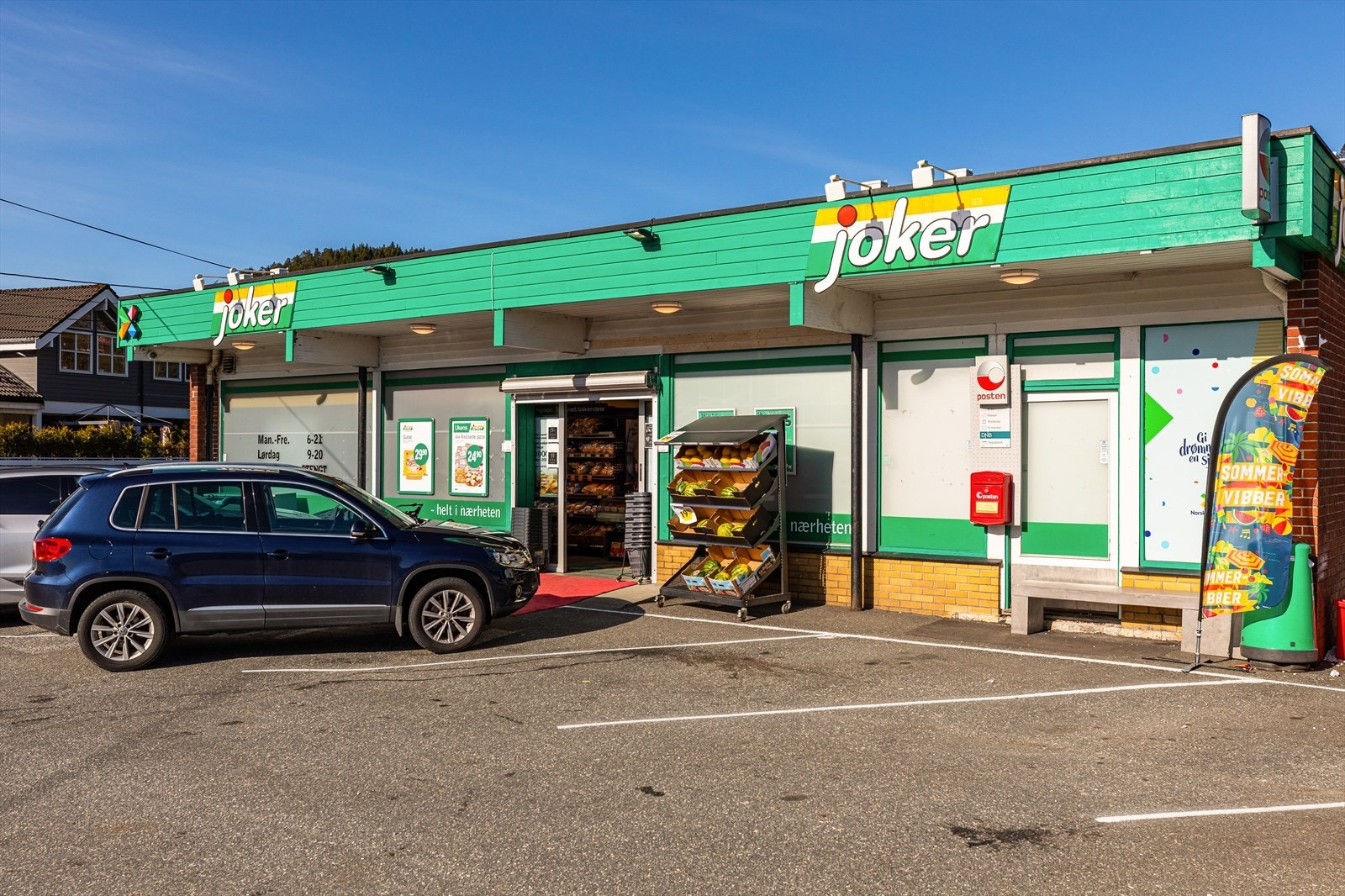 Joker søfteland. Galleribilde